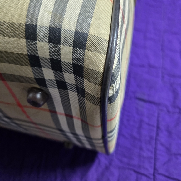 BURBERRYS DUFFLE TRAVEL BAG - Picture 11 of 13